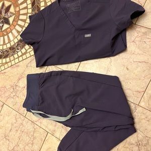 Purple FIGS Set - size XS/S
